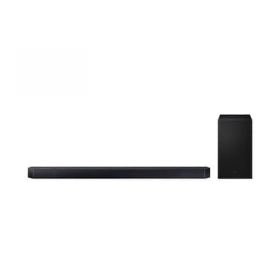 Soundbar Samsung Série Q HW-Q600H, Bluetooth, 360W, com Subwoofer Sem Fio, 3.1.2 Canais, Dolby Atmos, Preto - HWQ600HZD