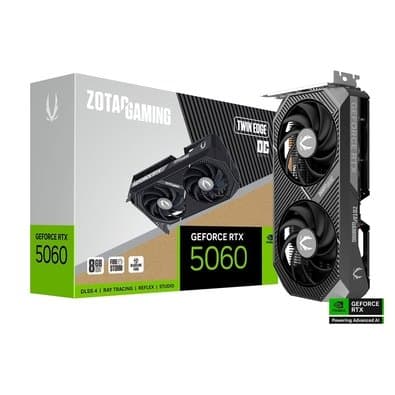Placa de vídeo Zotac GeForce RTX 5060 Twin Edge Gaming OC