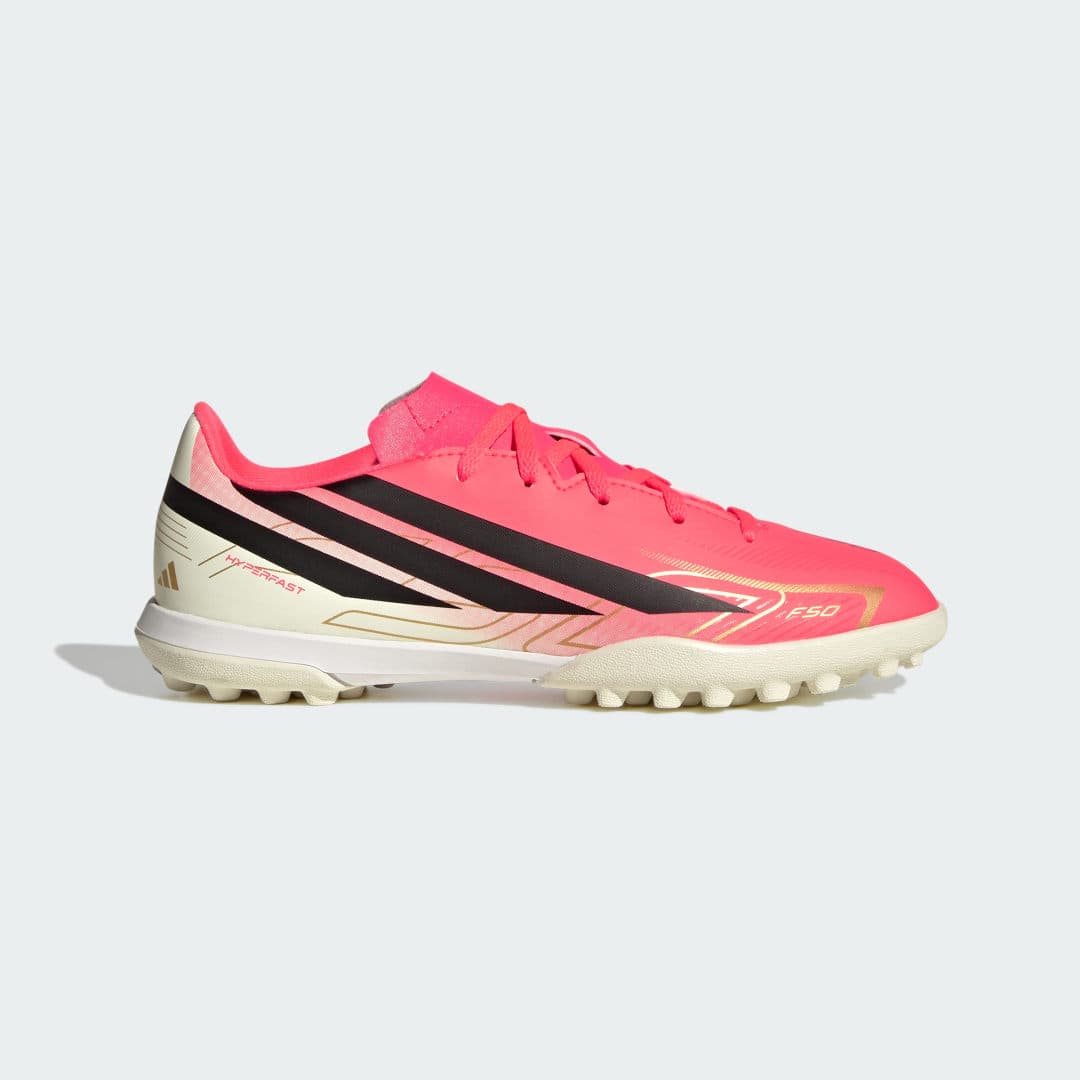 adidas F50 Hyperfast Club Society Infantil Rosa