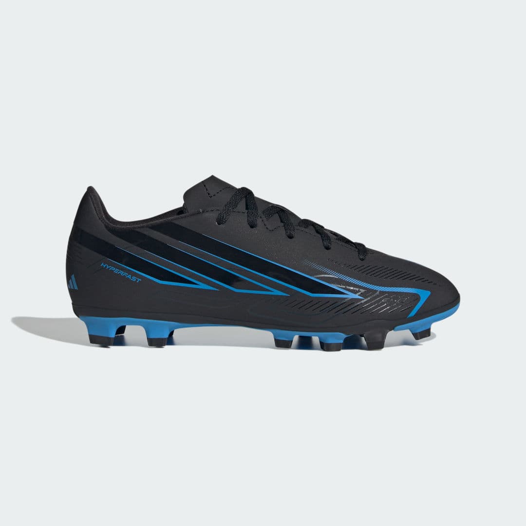 adidas F50 Hyperfast Club Campo Infantil Preto