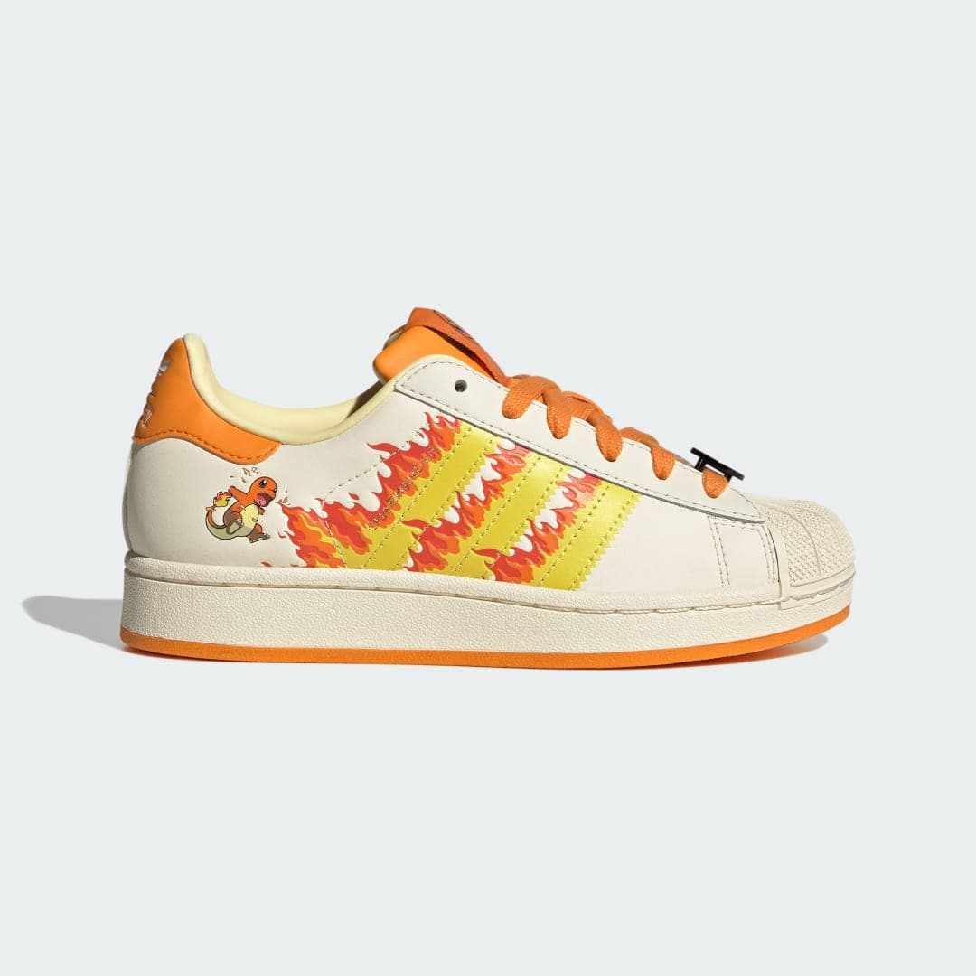 adidas Pokémon Superstar II Infantil Branco