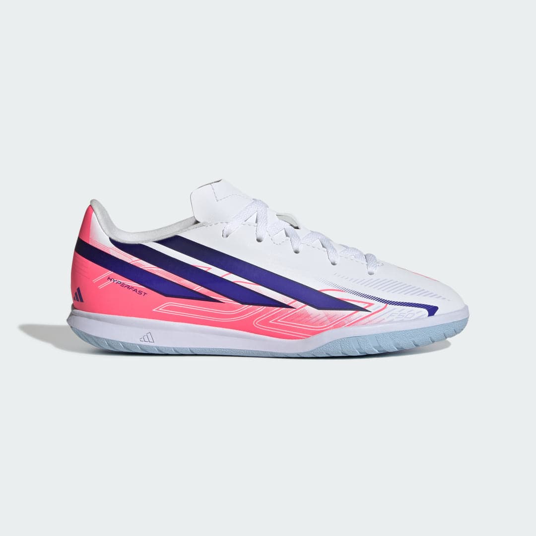adidas F50 Hyperfast Club Futsal Infantil Branco