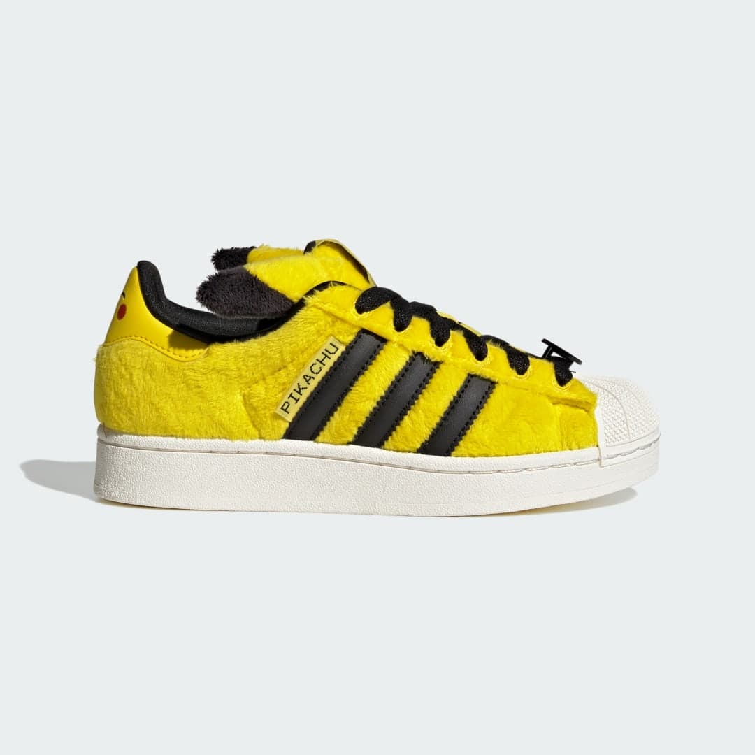adidas Pokémon Superstar II Infantil Amarelo