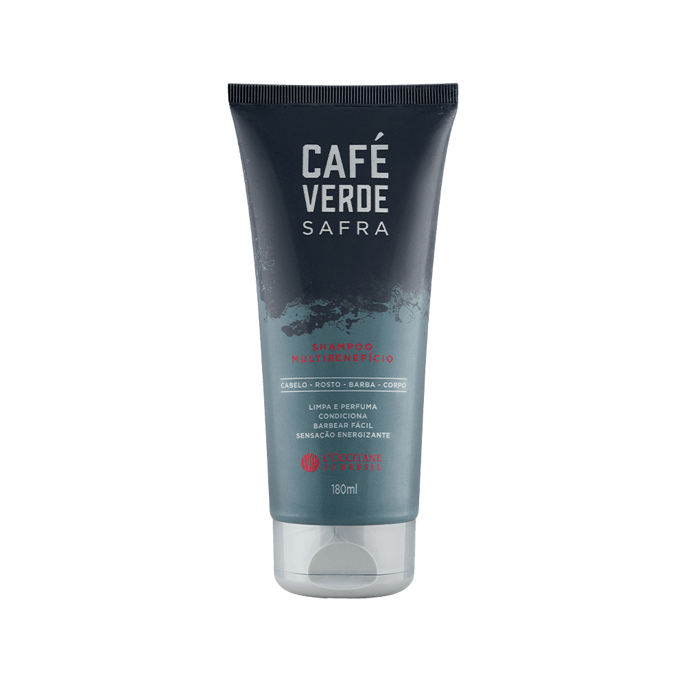 Shampoo L'Occitane au Brésil Multibenefício Café Verde Safra
