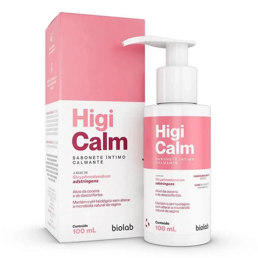 Higicalm Biolab Sabonete Íntimo Calmante 100ml