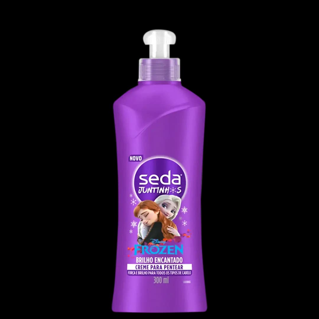 Seda Juntinhos Frozen Brilho Encantado - Creme de Pentear 300ml