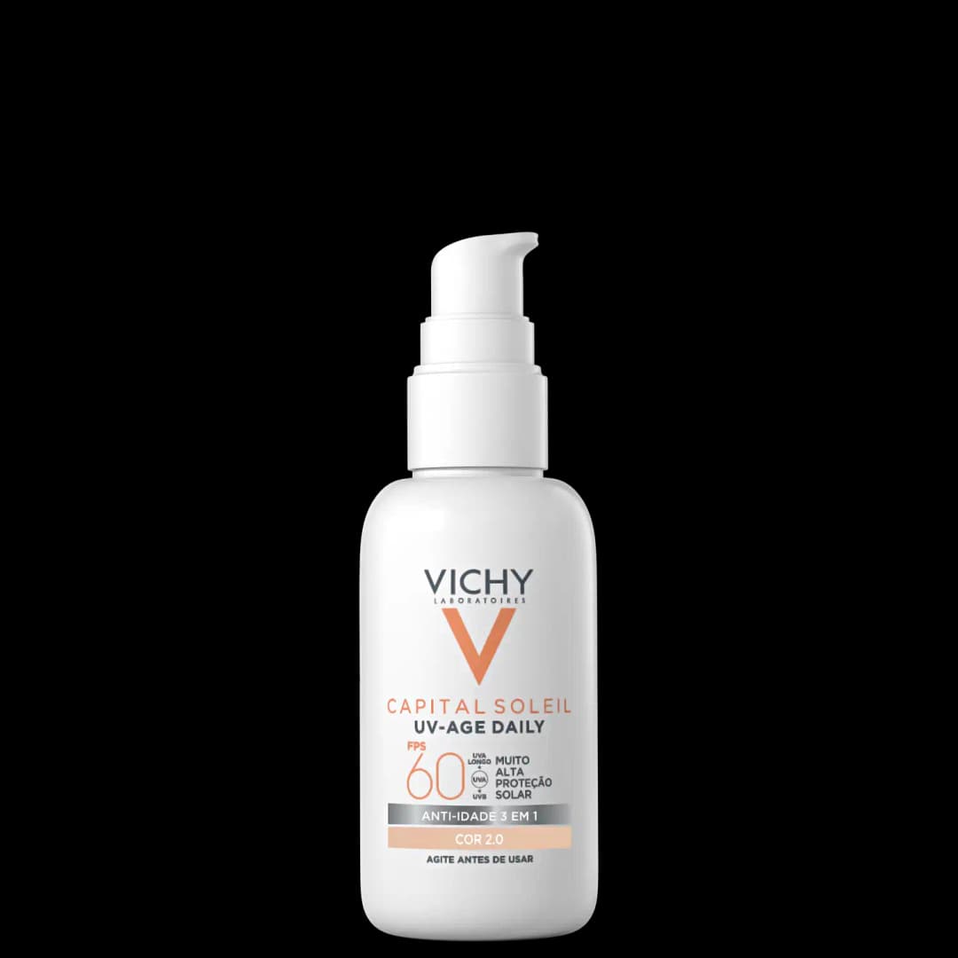 Protetor Solar Facial Vichy Uv-Age Daily Cor 2.0 Fps60 40ml