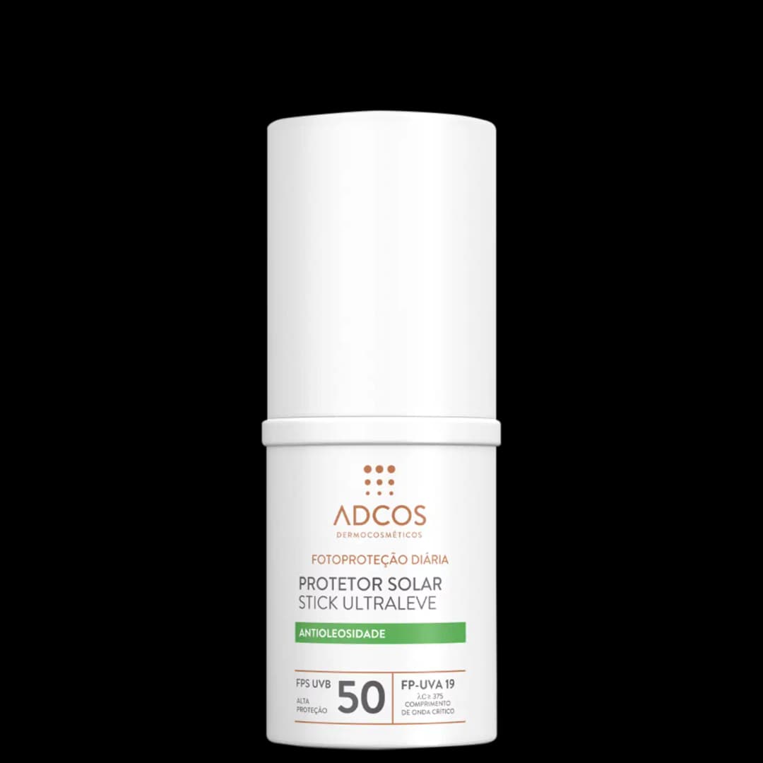 Adcos Fotoproteção Diária Stick Ultraleve FPS50 Incolor - Protetor Solar Facial 15g