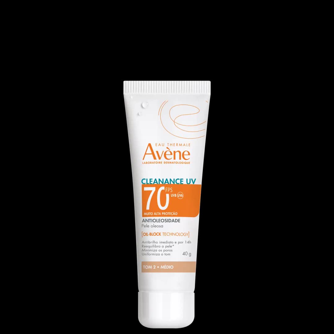 Avène Cleanance UV FPS70 Tom 2 Médio - Protetor Solar Facial 40g