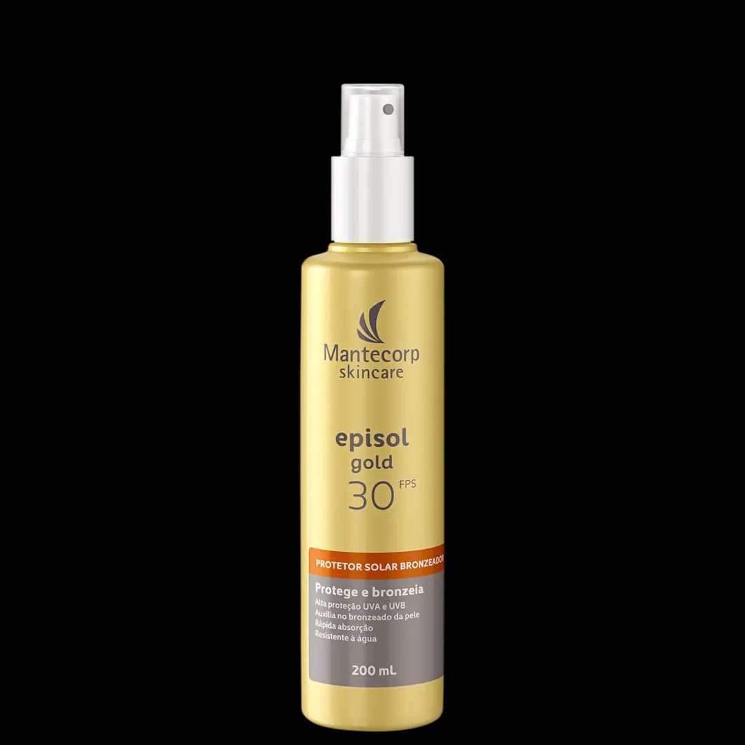 Mantecorp Episol Gold 30FPS - Protetor Solar Bronzeador 200ml