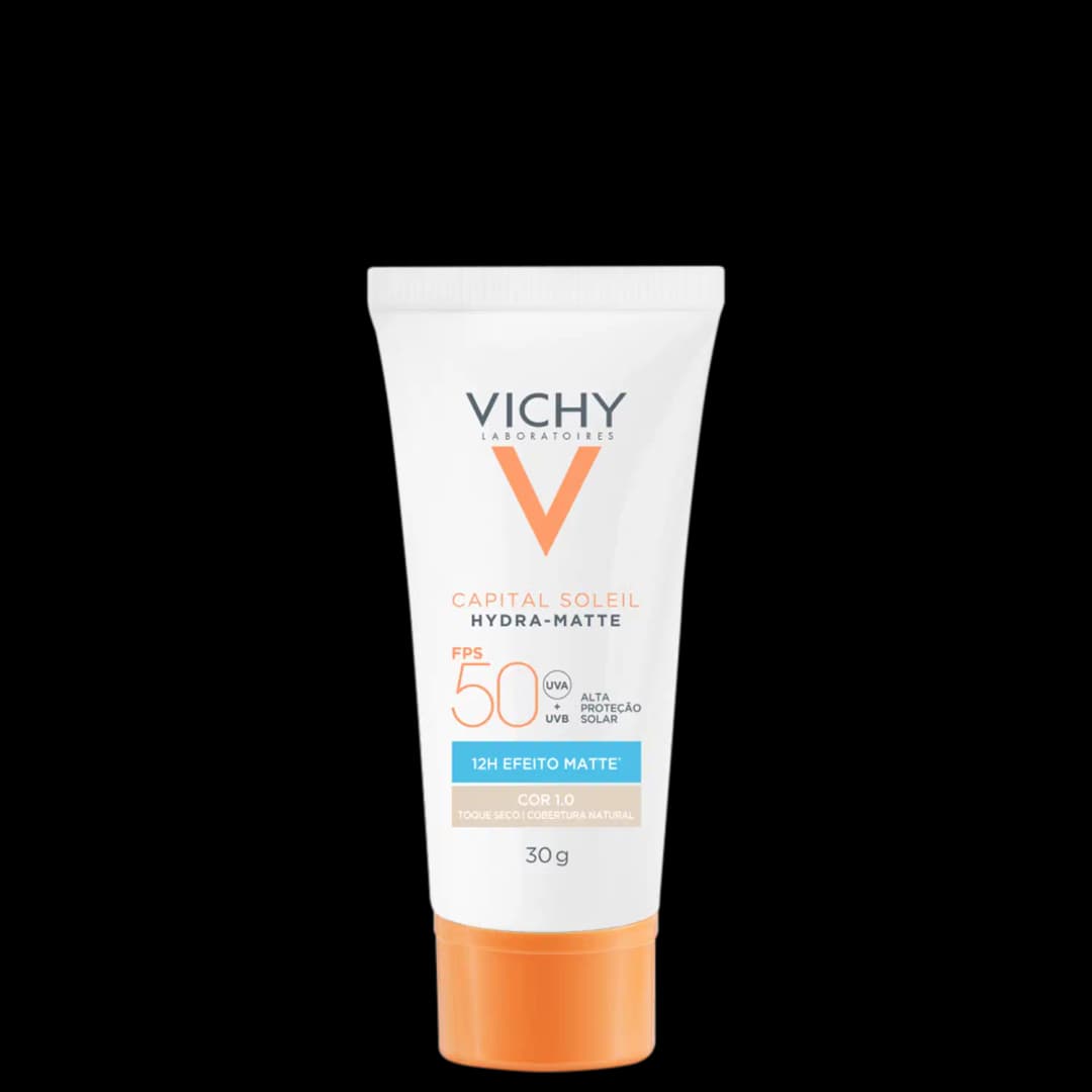 Vichy Capital Soleil Hydra-Matte FPS 50 Cor 1.0 - Protetor Solar 30g