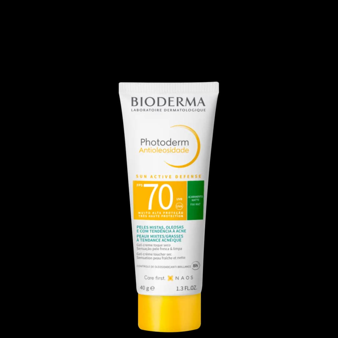 Bioderma Photoderm Antioleosidade FPS 70 Sem Cor - Protetor Solar Facial 40g