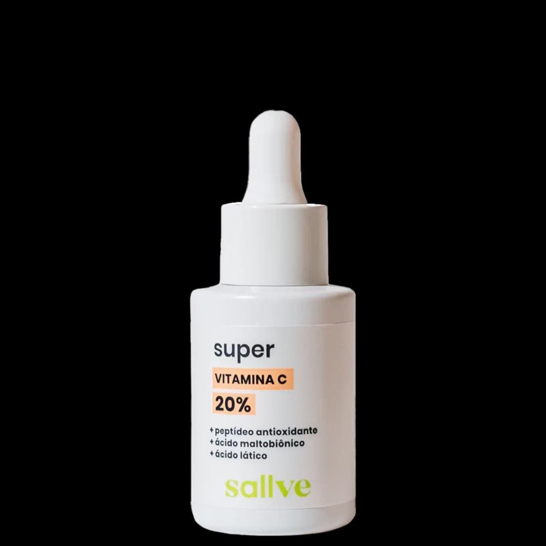 Sallve Super Vitamina C 20% - Sérum Facial Redutor de Linhas 30ml