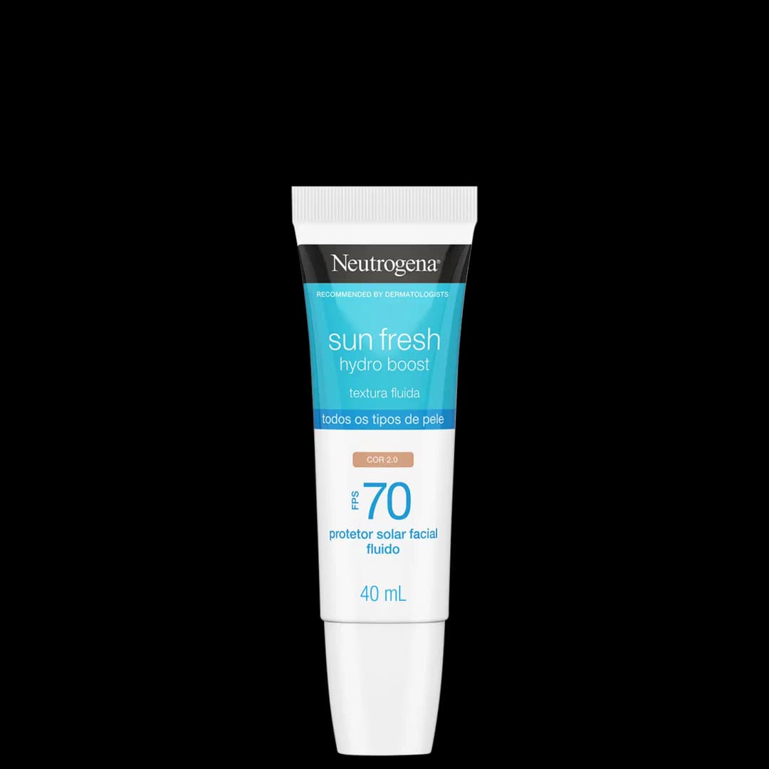 Neutrogena Sun Fresh Hydro Boost FPS70 Cor 2.0 - Protetor Solar Facial com Cor 40ml