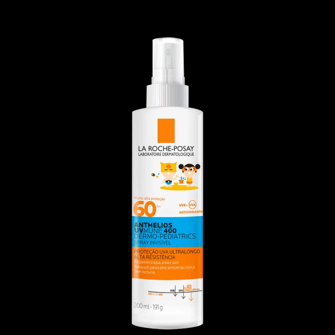 La Roche-Posay Anthelios UVMune 400 Dermo-Pediatrics Spray Invisível FPS60 - Protetor Solar Infantil 200ml
