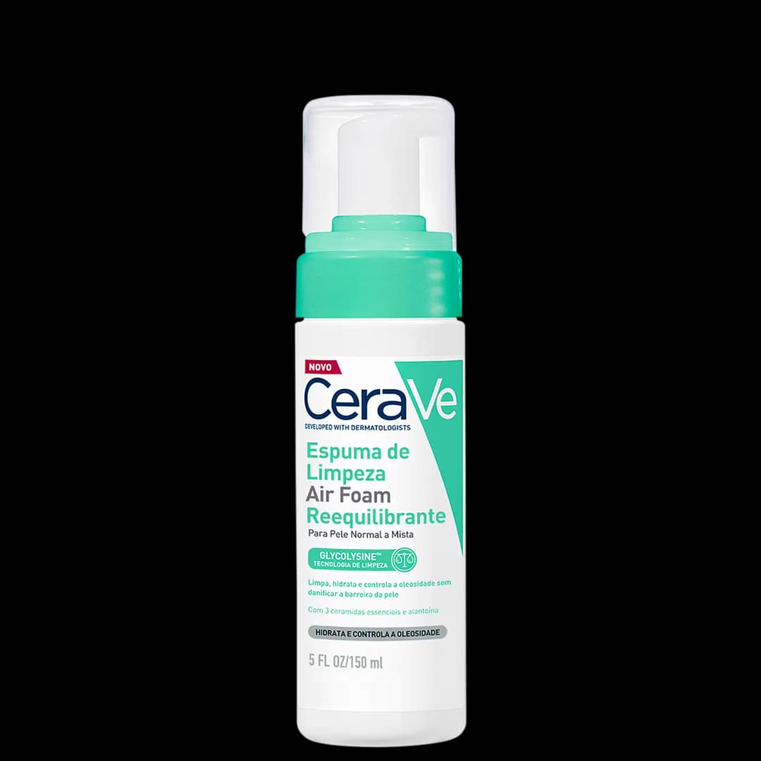 CeraVe Air Foam Reequilibrante - Espuma de Limpeza Facial 150ml