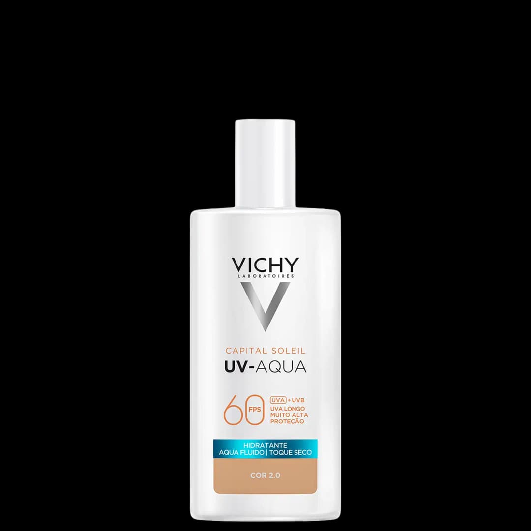 Vichy UV-Aqua FPS60 Cor 2.0 - Protetor Solar Facial com Cor 40ml