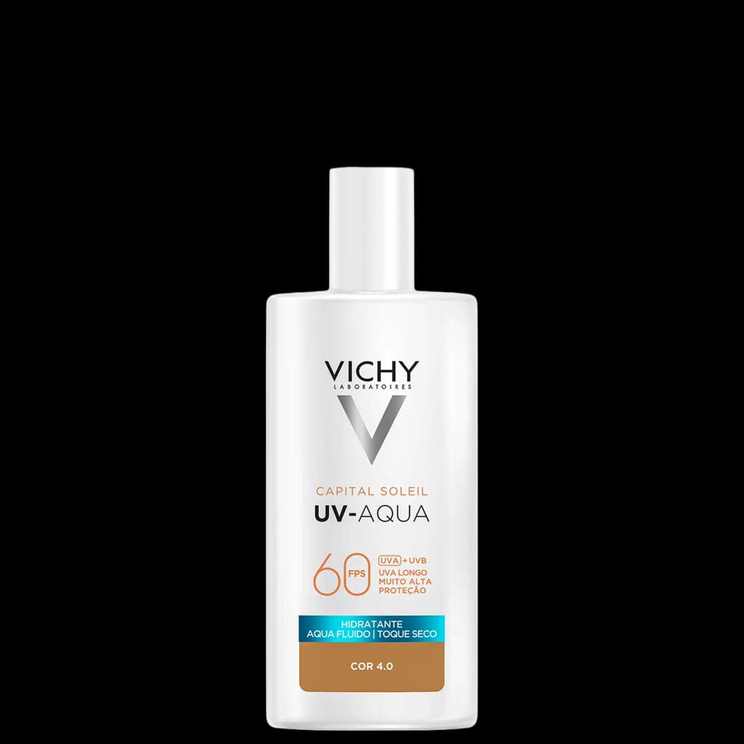 Vichy UV-Aqua FPS60 Cor 4.0 - Protetor Solar Facial com Cor 40ml