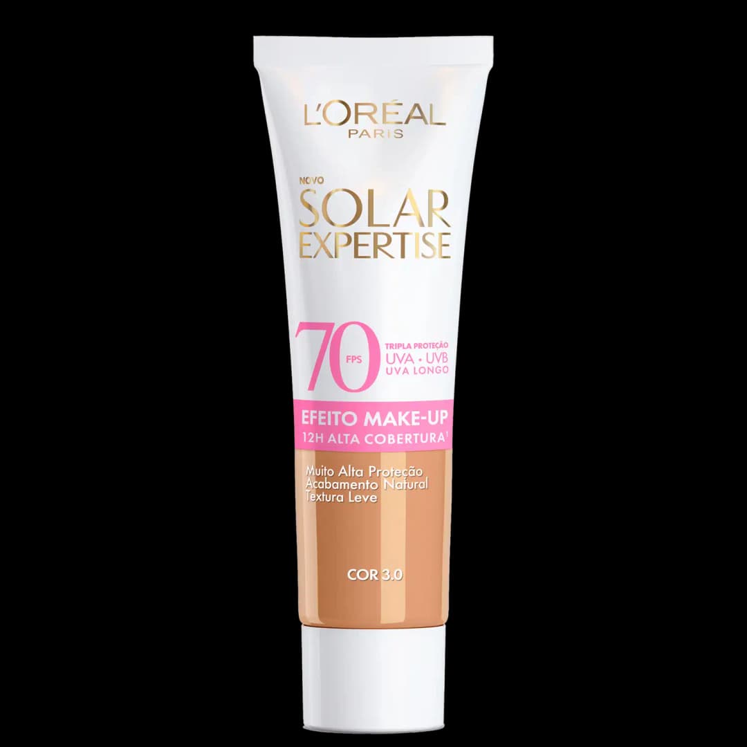 L'Oréal Paris Solar Expertise Efeito Makeup FPS70 Cor 3.0 - Protetor Solar com Cor 30g