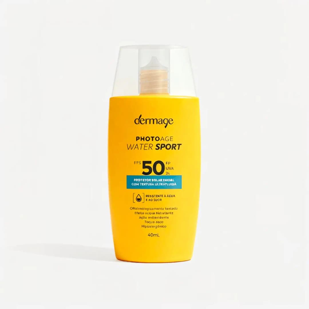 Protetor Solar Facial Dermage FPS 50 Photoage Water 40g