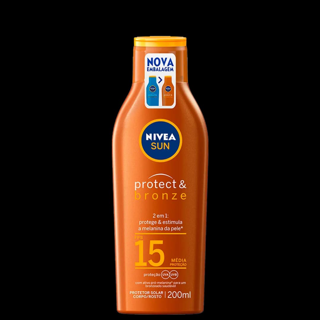 NIVEA SUN Protect & Bronze FPS15 - Protetor Solar 200ml