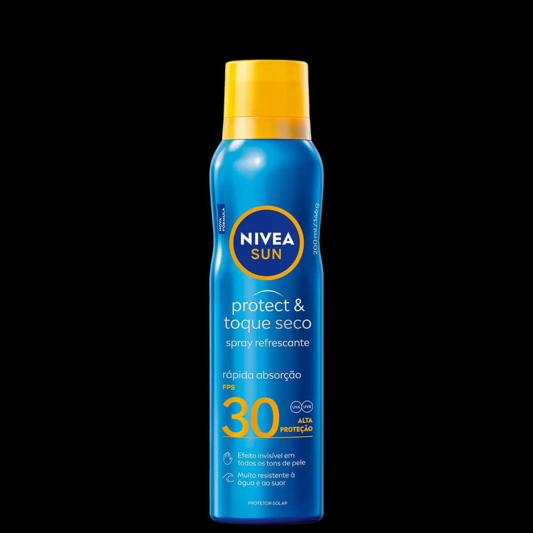 NIVEA SUN Protect & Toque Seco FPS 30 - Protetor Solar em Spray 200ml