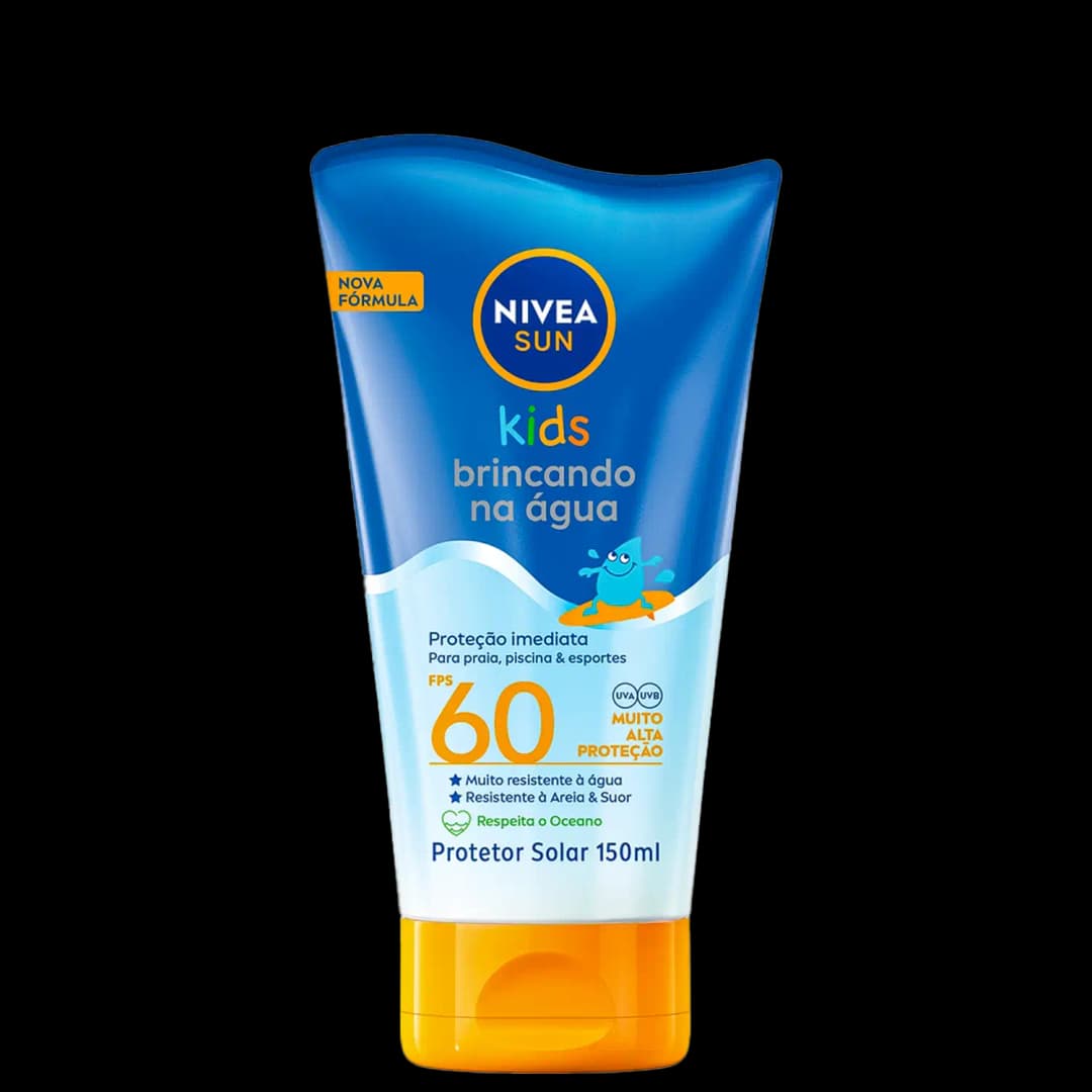 NIVEA SUN Kids Brincando na Água FPS 60 - Protetor Solar Infantil 150ml
