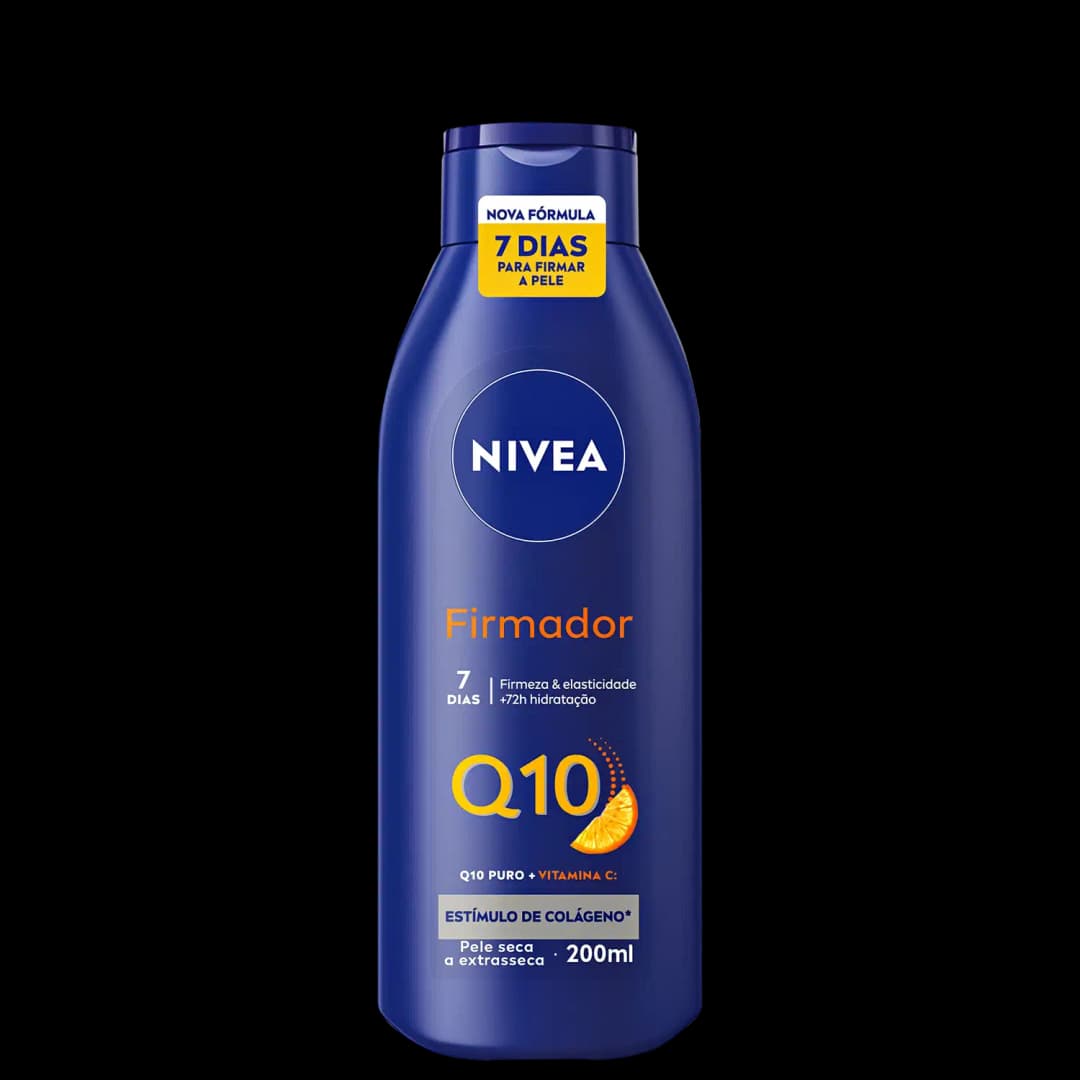 NIVEA Firmador Q10 + Vitamina C Pele Seca - Loção Hidratante Corporal 200ml