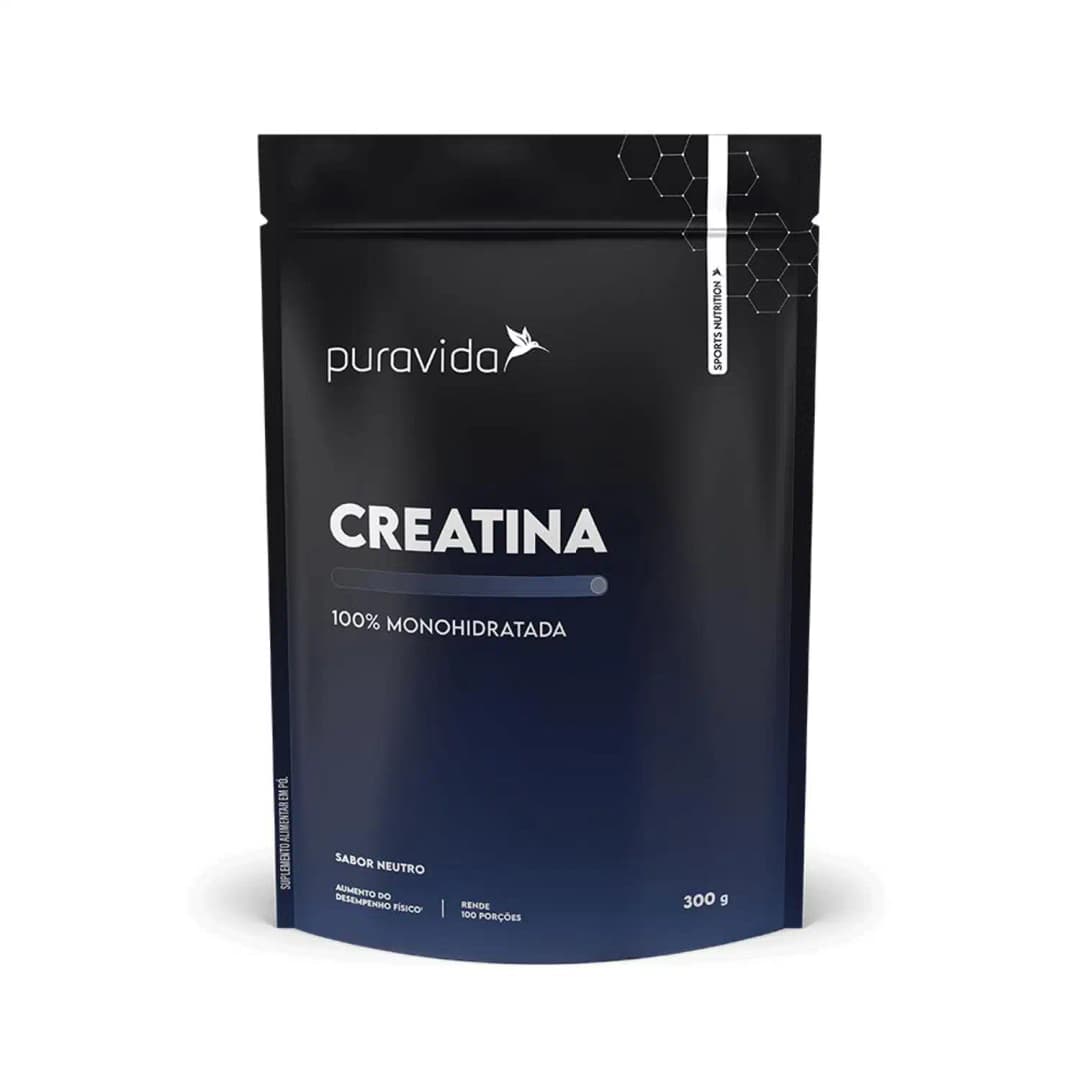 Puravida Creatina 100% Monohidratada 300g