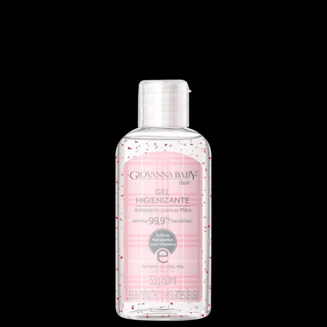 Giovanna Baby Classic Álcool Gel 70% - Gel Antisséptico 60ml