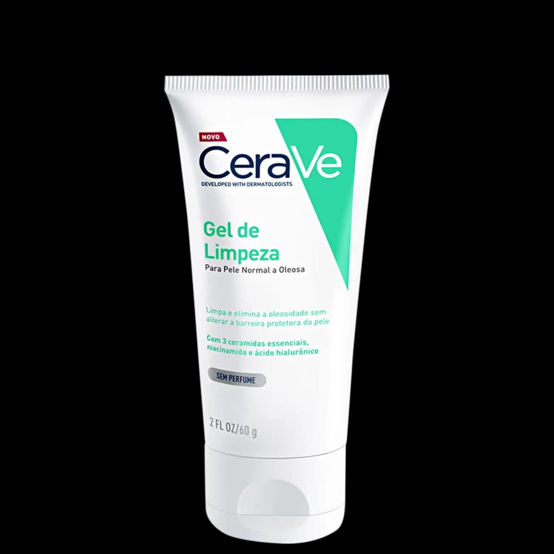 CeraVe Peles Equilibradas a Oleosas - Gel de Limpeza Facial 60g