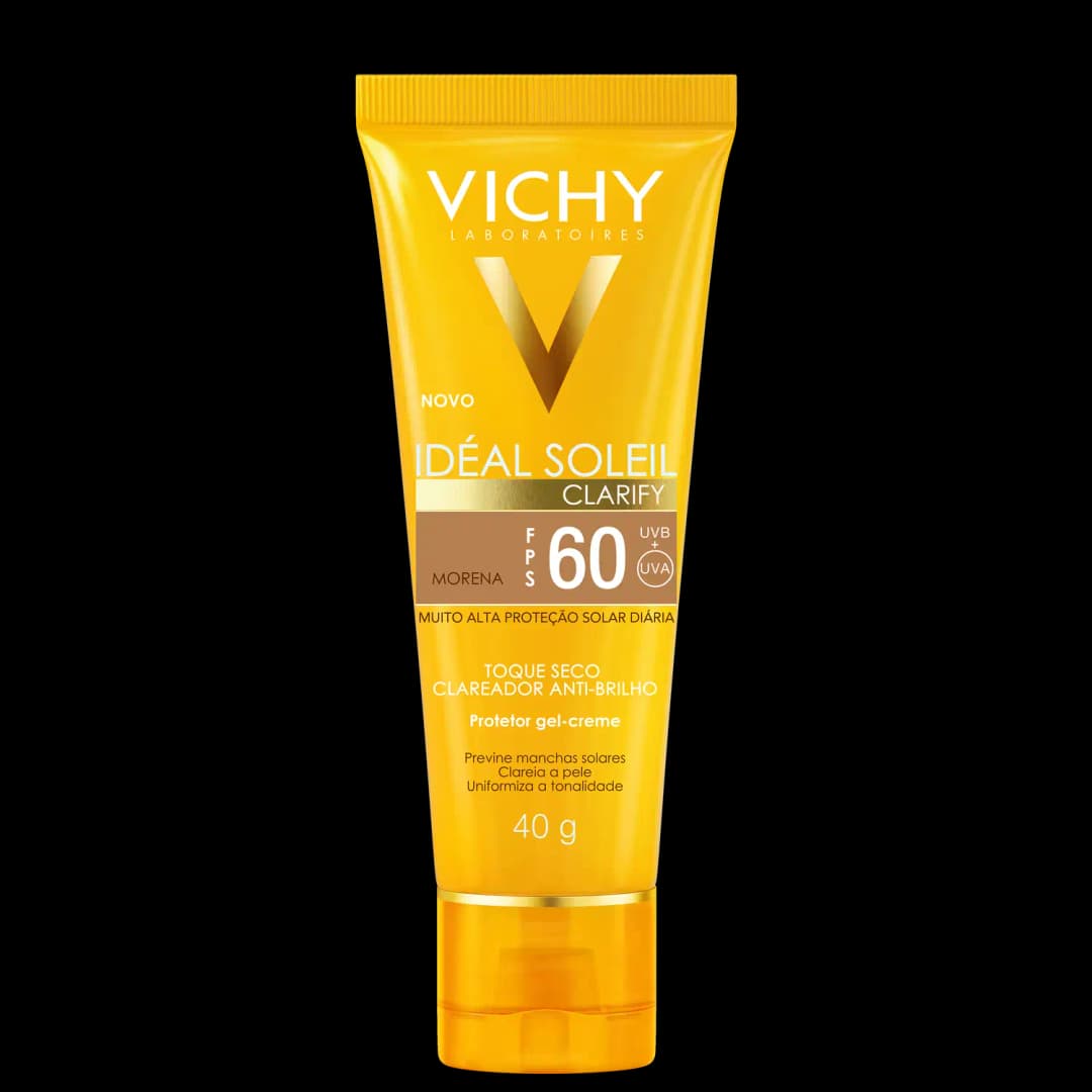 Vichy Idéal Soleil Clarify FPS 60 Morena - Protetor Solar com Cor 40g