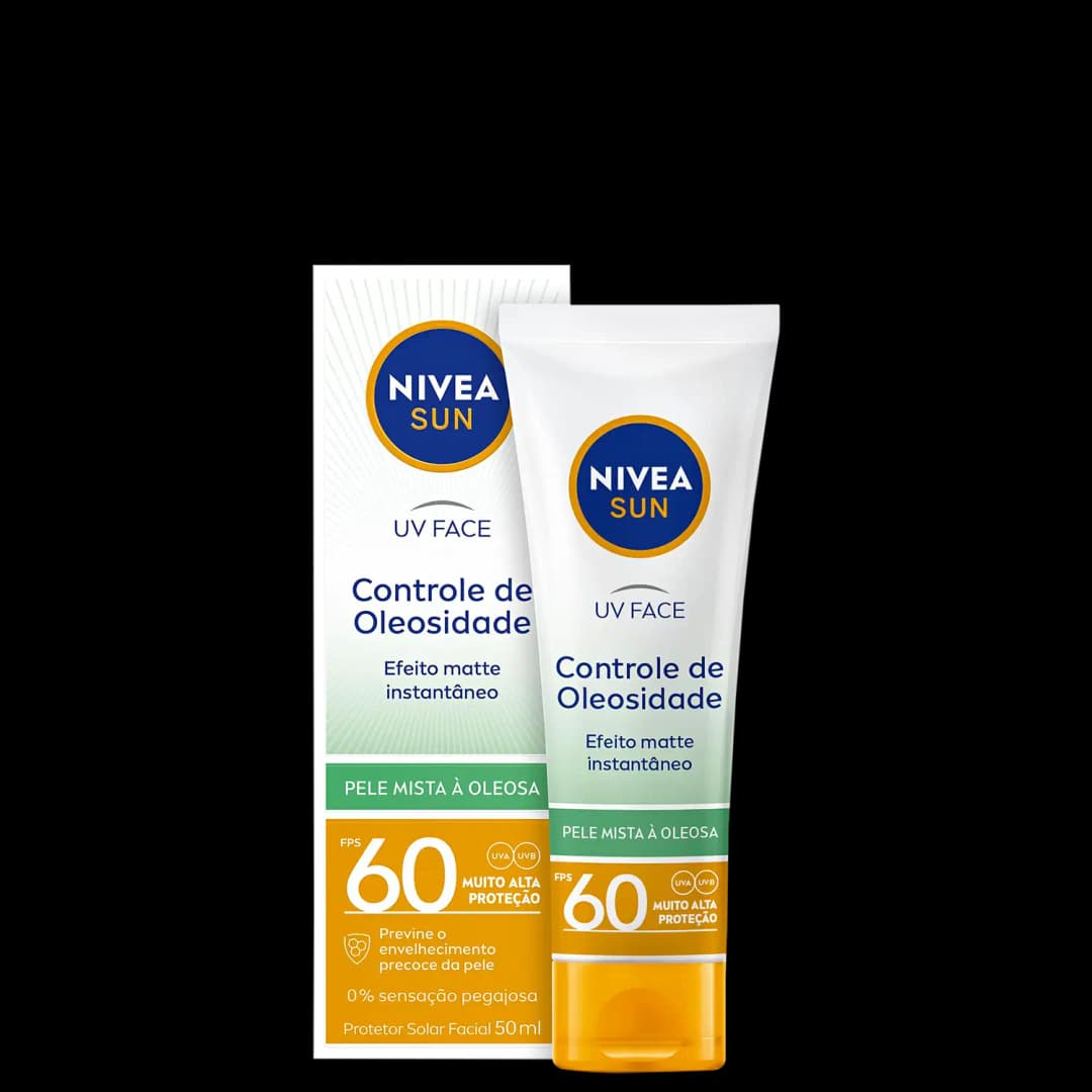 NIVEA Sun UV Face Controle de Oleosidade FPS 60 - Protetor Solar Facial 50ml