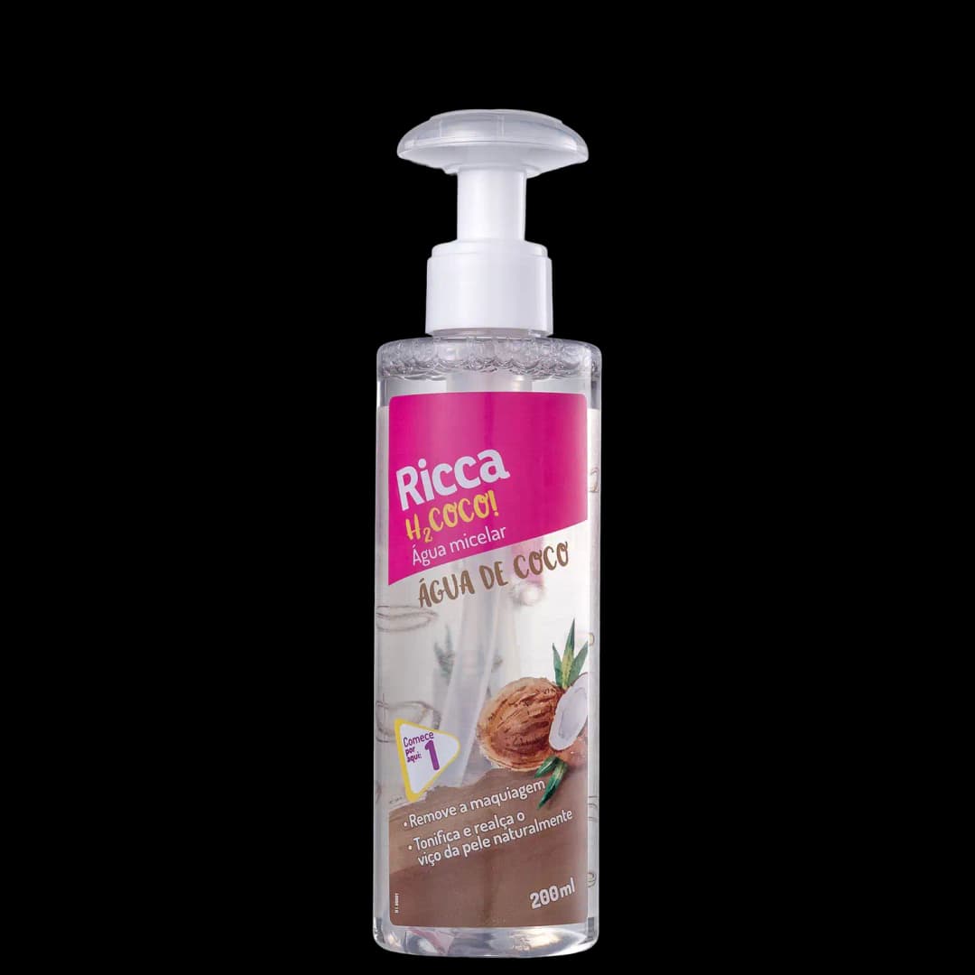 Ricca H2COCO! Água de Coco - Água Micelar 200ml