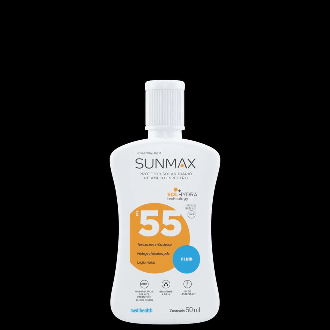 Protetor Solar Sunmax Fluid Fps55 60ml
