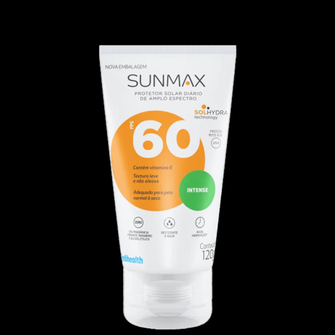 Sunmax Intense FPS60 - Protetor Solar Facial 120g
