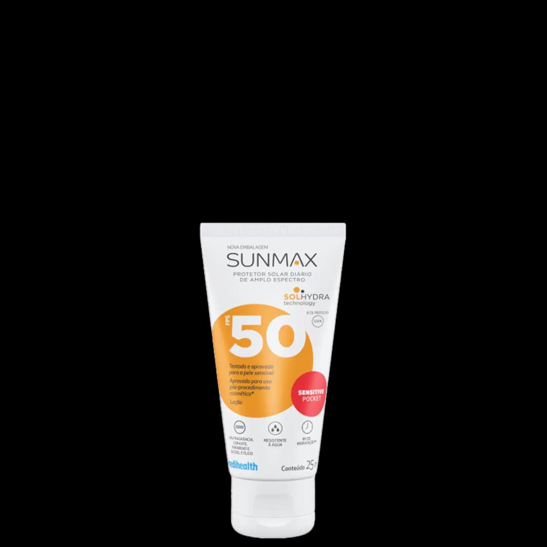 Sunmax Sensitive FPS 50 - Protetor Solar 25ml