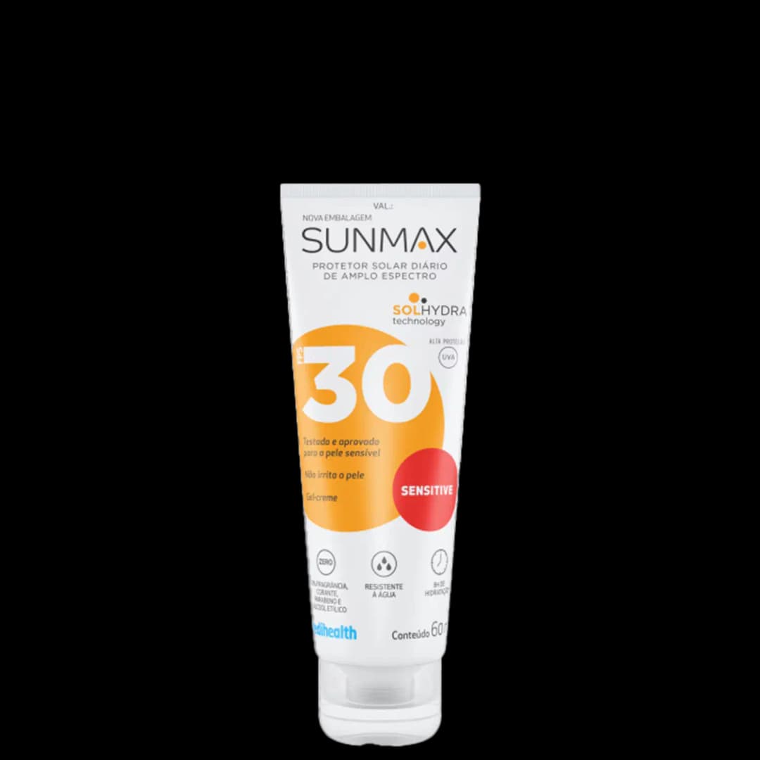 Sunmax Sensitive FPS 30 - Protetor Solar 60ml