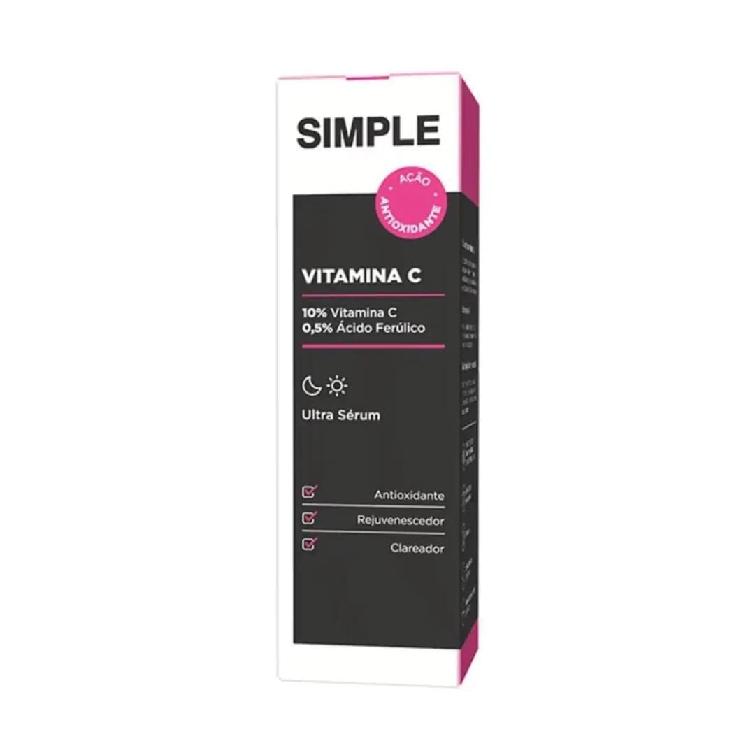 Simple Organic Vitamina C Ultra Sérum - Sérum Facial 30ml