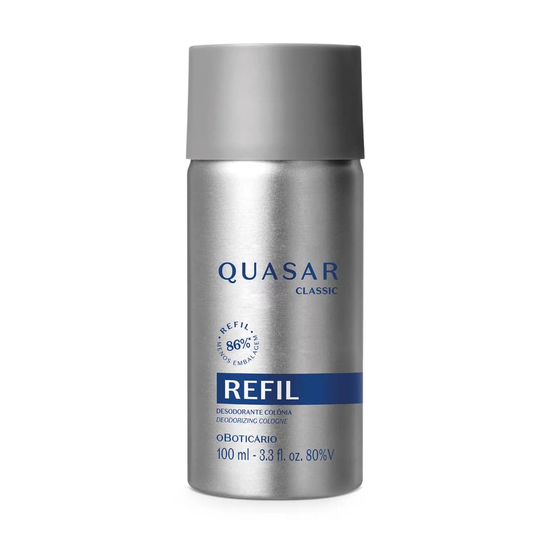 O Boticário Refil Quasar Classic Deo Colônia