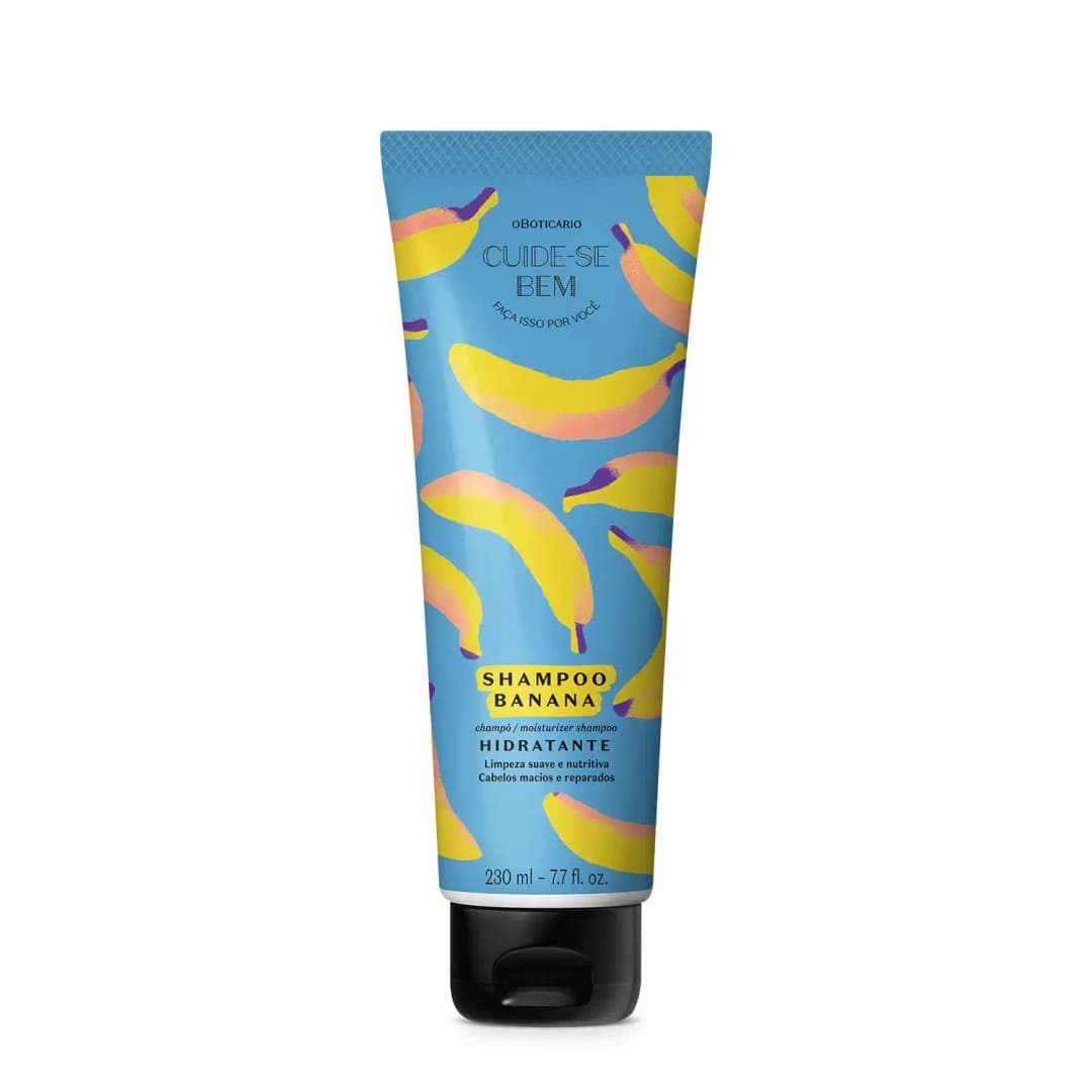 Shampoo Banana Cuide Se Bem Feira