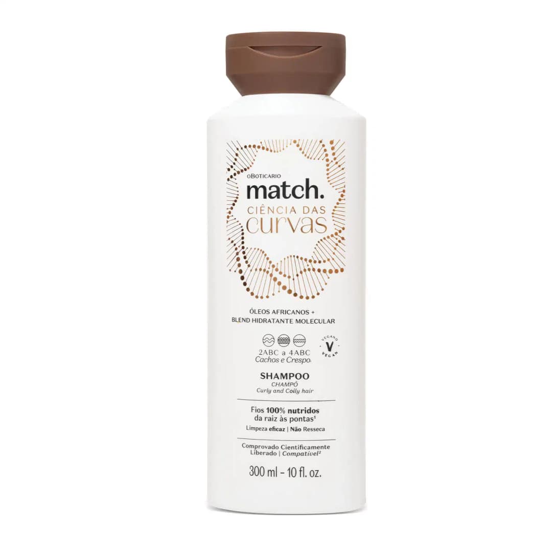 Shampoo Match Ciências Curvas