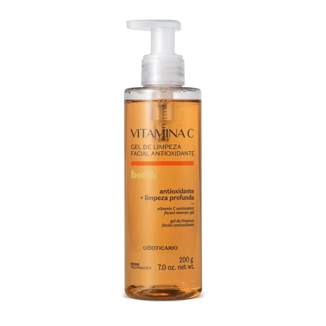 O Boticário Antioxidante Botik Vitamina C Gel de Limpeza