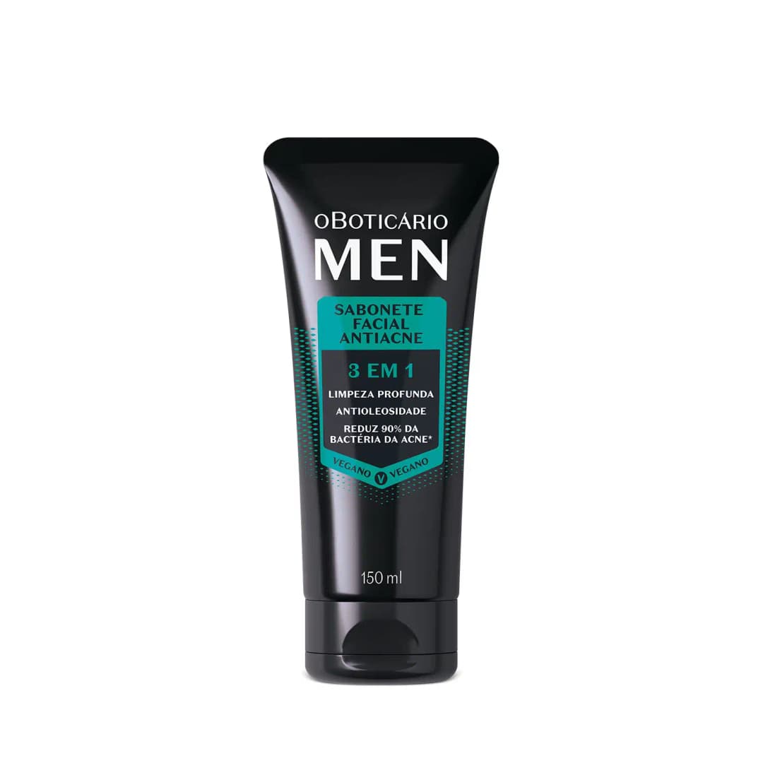 O Boticário 3 em 1 MEN Sabonete Facial