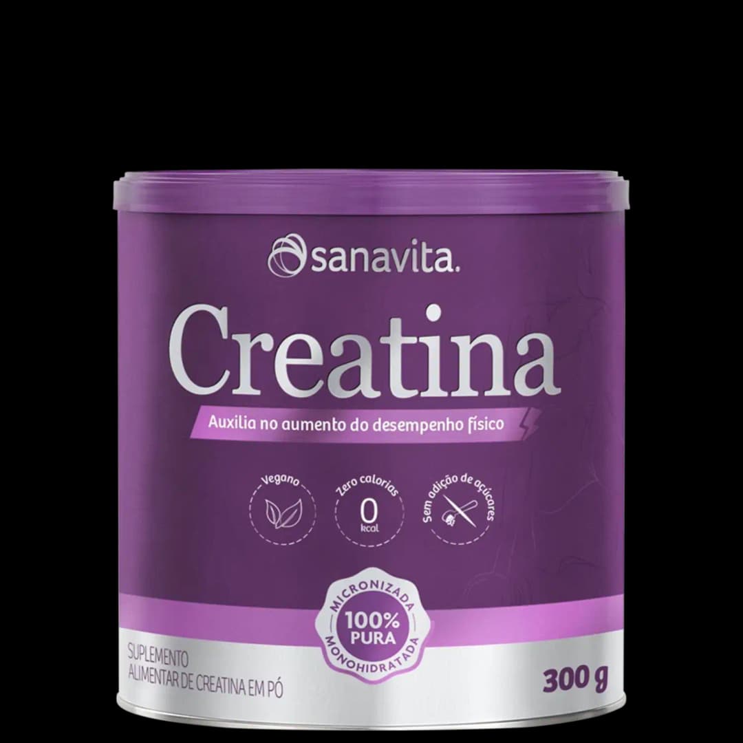 Sanavita Creatina - Suplemento Alimentar em Pó 300g