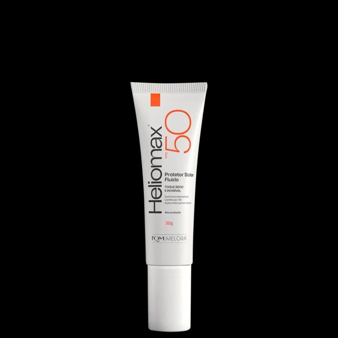 Protetor Solar Heliomax FPS 50 Fluido Sem Cor 50g