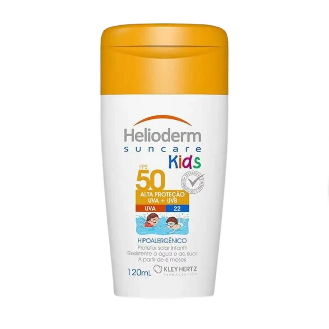 PROTETOR SOLAR CORPORAL HELIODERM SUNCARE KIDS FPS50 COM 120G