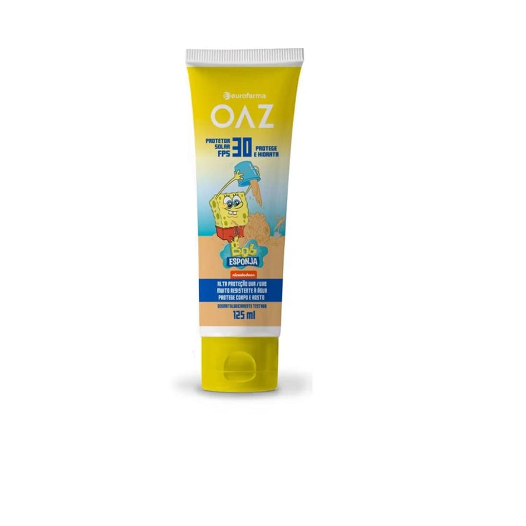 OAZ Bob Esponja Infantil FPS 30