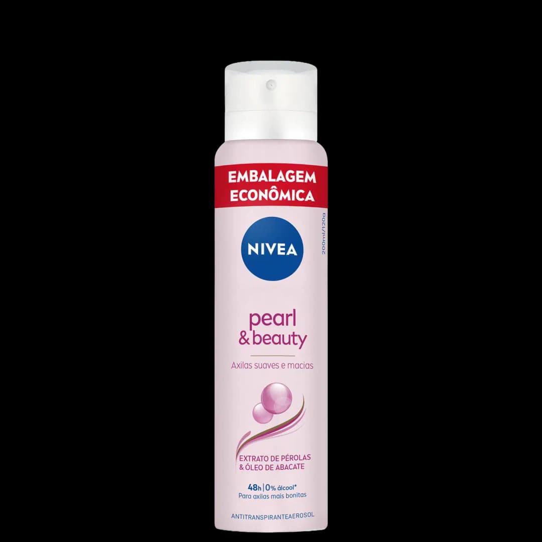 NIVEA Pearl & Beauty - Desodorante Antitranspirante Aerossol 200ml