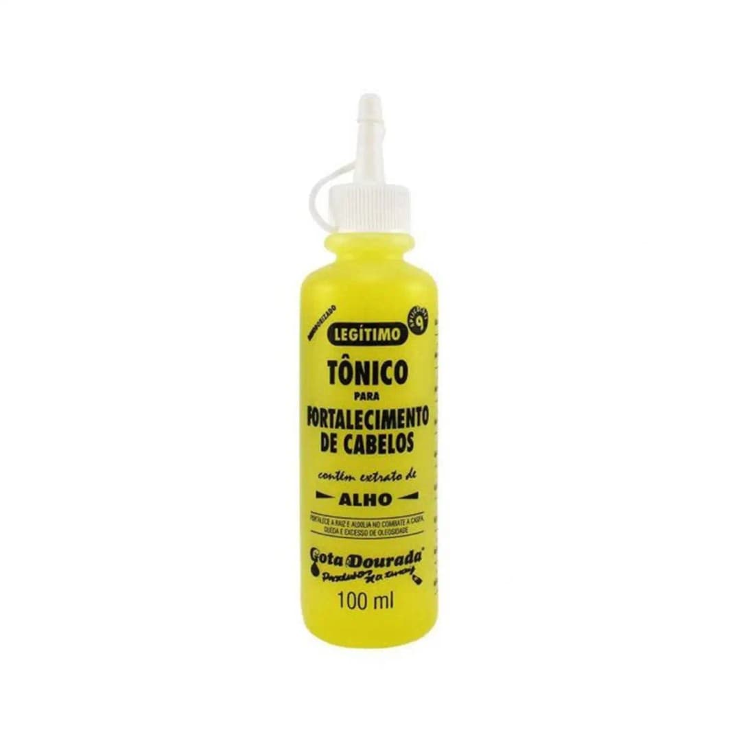Gota Dourada Fortalecimento Alho - Tônico Capilar 100ml